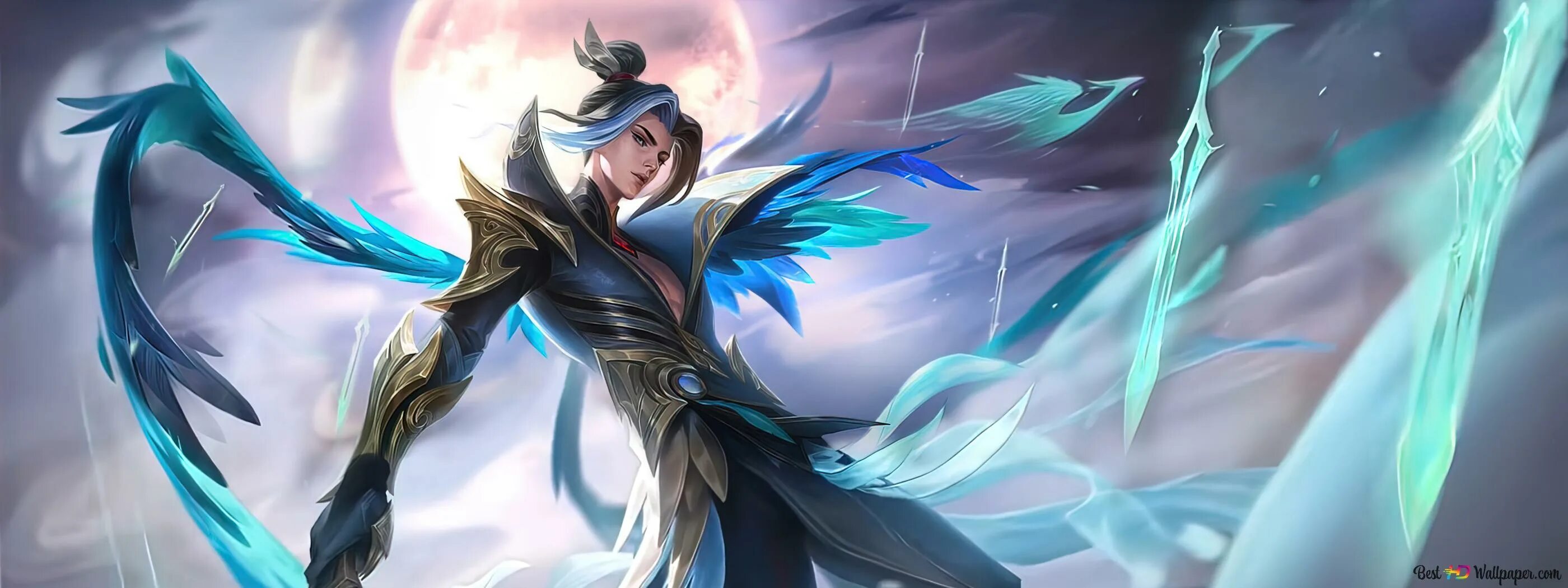 Линг игра. Линг МЛББ. Линг мобайл легенд. Линг мобайл Легендс арт. Ling mobile Legends serene Plume.