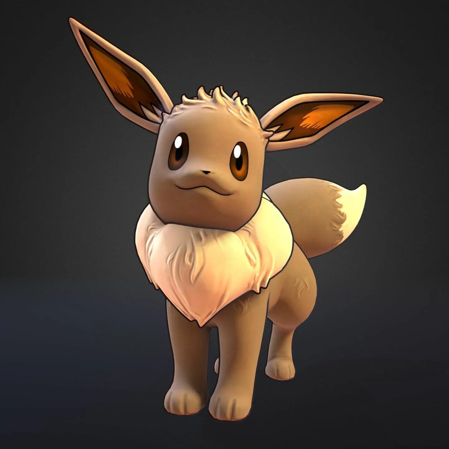 Улыбка иви. Покемон иви 3д. Иви покемон 3д модель. Eevee модель. 3d model Eevee Pokemon.