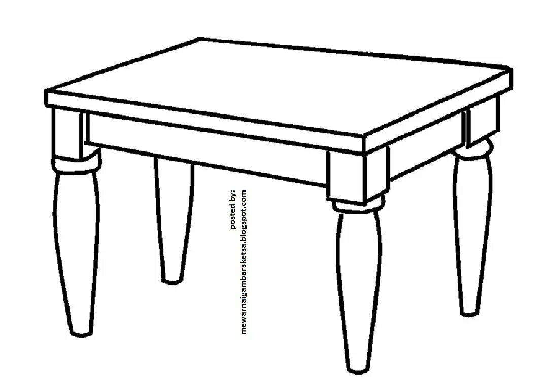 Coloring are tables