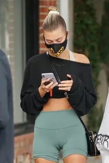 HAILEY and Justin BIEBER Waiting in Line for a Table in West Hollywood 08/1...