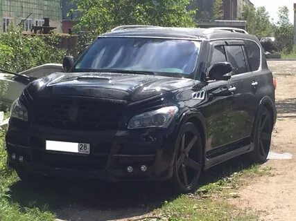 Тюнинг Инфинити QX56 QX80 фотки.