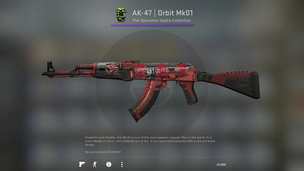 Ak орбита вер 01. Ak-47  orbit mk01. орбита, вер. 01(orbit mk01): 900-950р.. stattrak™ ak-47 орбита, вер. 01. ак 47 капилляры.