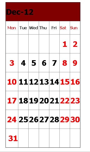 31. В каком году в декабре 5 суббот 5 воскресений и 5 понедельников. 2012 календарь. В месяце суббот и воскресений. В декабре 5 понедельников 5 суббот.