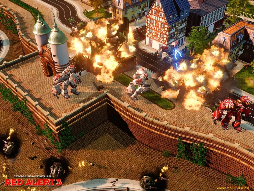 Red alert 3 механики. Command & Conquer: Red Alert 3. Игра Red Alert 5. Command & Conquer: Red Alert 3 (2008). Red Alert 1998.