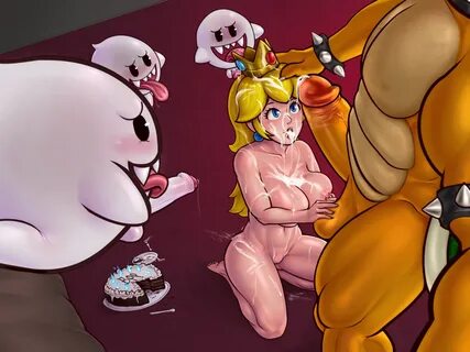 Rule34 - If it exists, there is porn of it / shunori, boo, bowser, princess peac