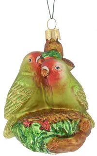 Елочная игрушка попугай