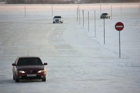 Ледовая переправа нижнекамск