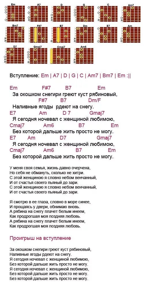 Снег растаял аккорды. Аккорды. Аккорды песен.