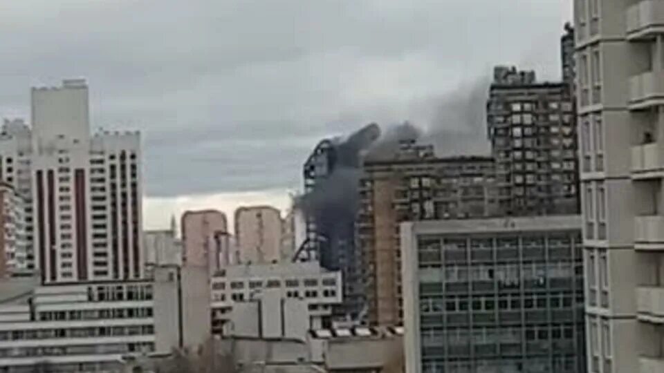 Что сейчас горит в москве на западе