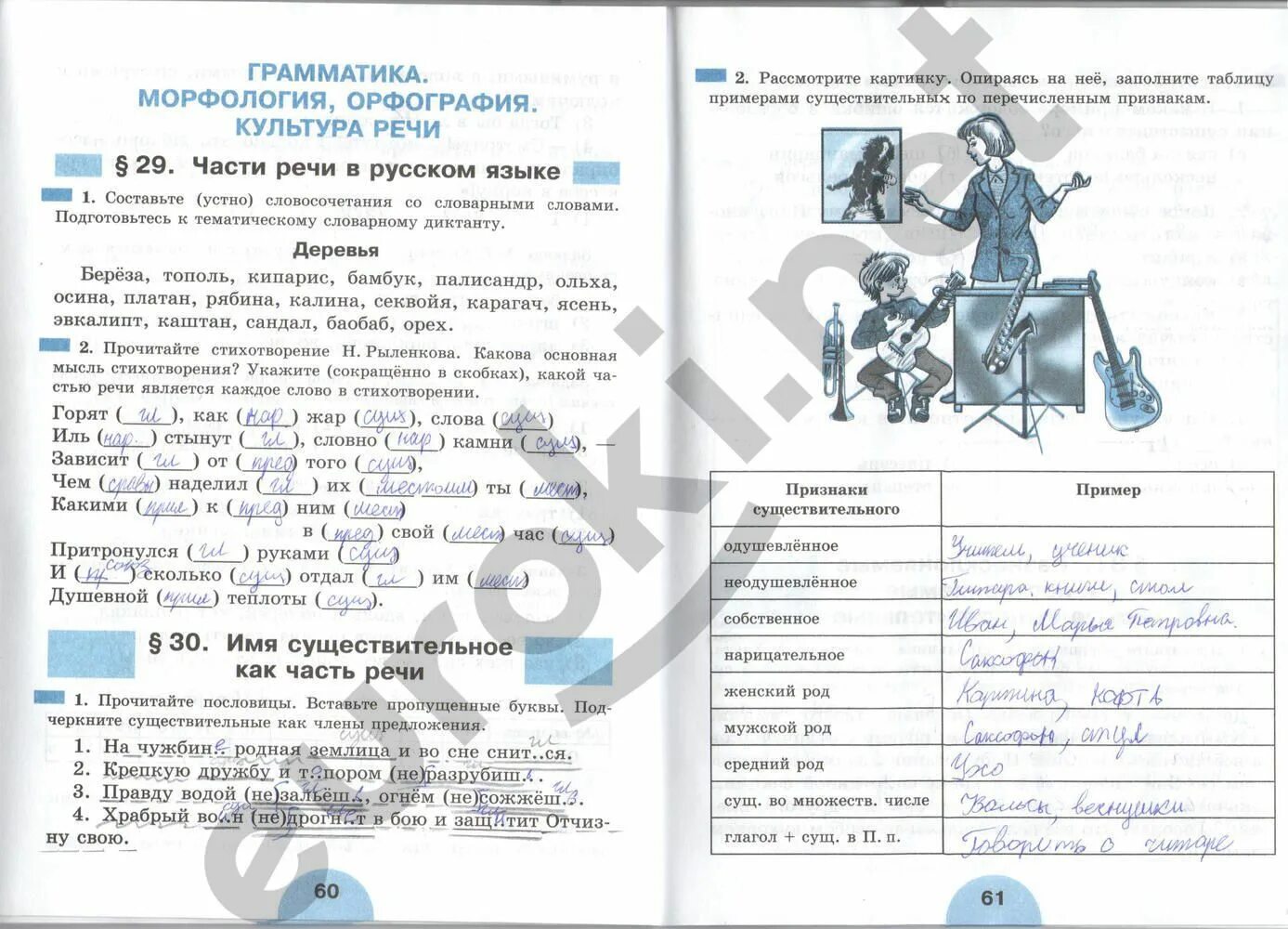 Русский язык 6 класс рыбченкова рабочая тетрадь. Русский язык 6 класс рабочая тетрадь рыбченкова 2 часть.