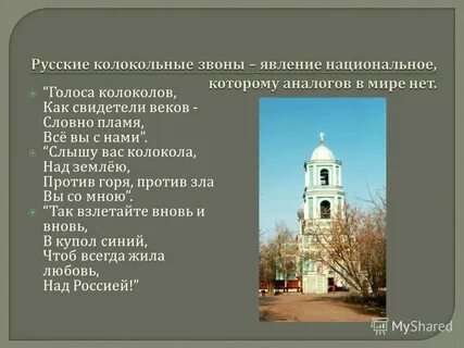 Академик шипунов о колокольном звоне
