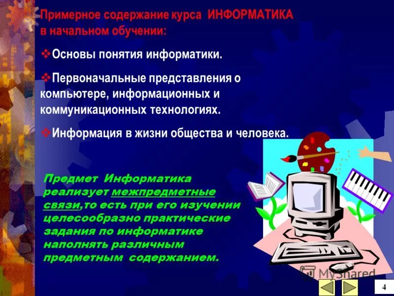 Тема методической темы информатика
