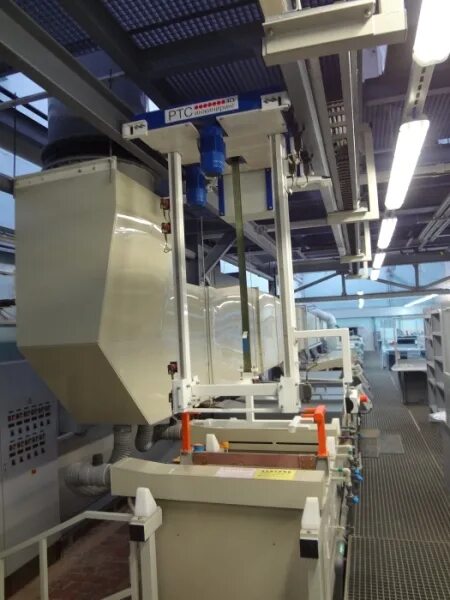 Автооператор подвесной для гальванической линии. 002. Ситек инжиниринг. Полипропилен листовой гальваника. Гальванические скрубберы.