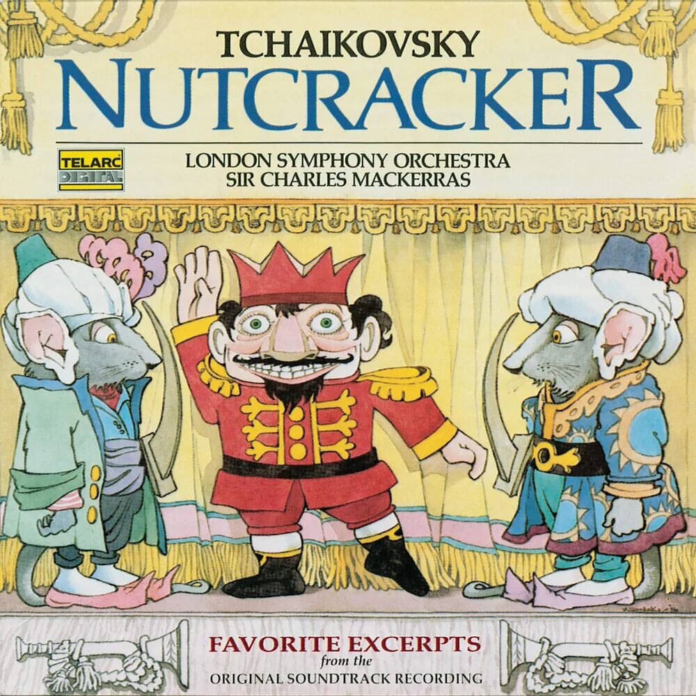 Nutcracker act. Pyotr tchaikovsky! - nutcracker (nutcracker!). чайковский щелкунчик. tchaikovsky: the nutcracker - complete ballet. london symphony orchestra, sir charles mackerras.
