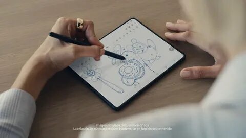 S pen fold
