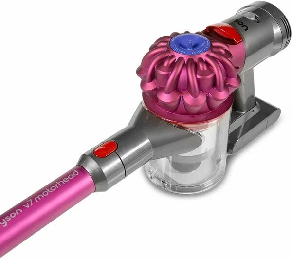 Нежно розовый дайсон. Dyson v7 9600. Пылесос Dyson v7. Вертикальный пылесос Dyson v7 Motorhead розовый. Розовый Дайсон 2024.