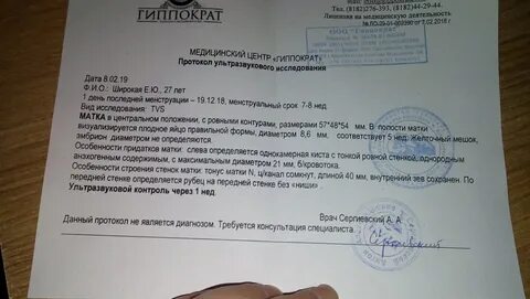 Гиппократ узи