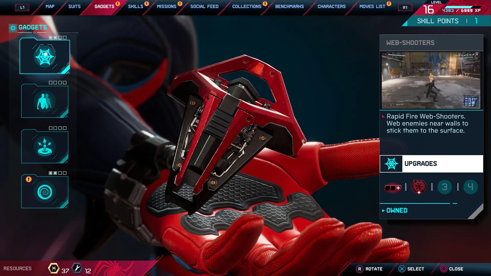 Purchase upgrades