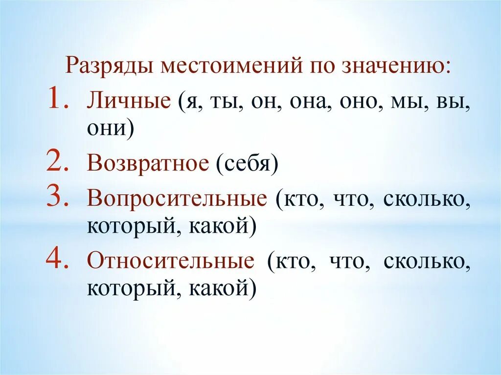 Местоимение которое выделяется в особый разряд. Разряды местоимений. Разряды местоимений по значению. Местоимение разряды местоимений. Разряды местоимений 6 класс таблица.