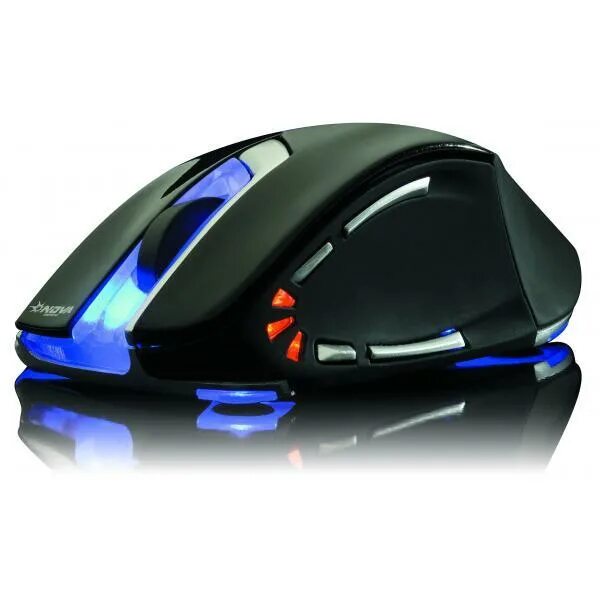 Лазерная мышь. Манипуляторы компьютера. Мышка Nova Pro. Лазерная мышь с синим огоньком.
