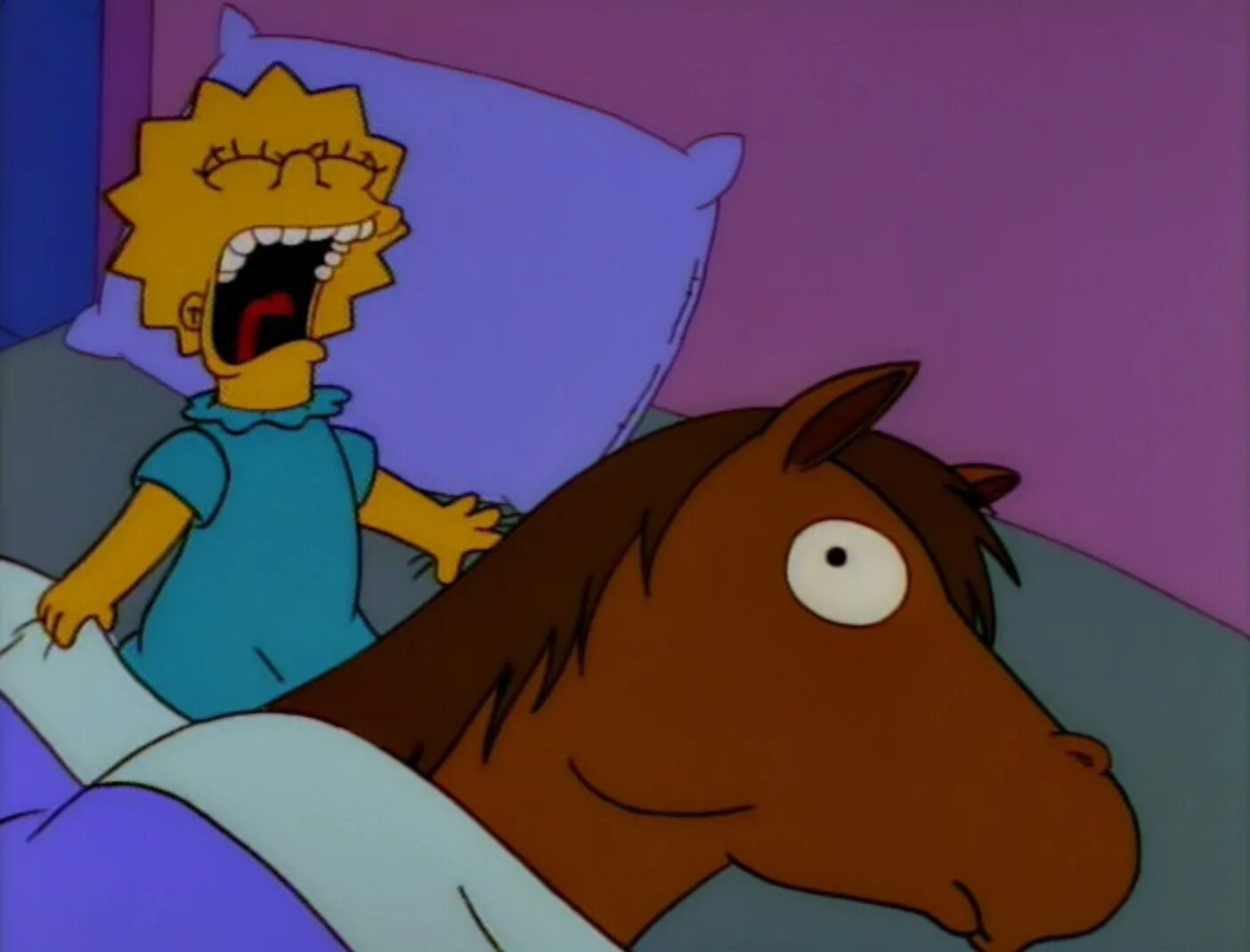 Папа лошадка. Лошадиная голова в постели. Голова коня. Голова лошади в постели.