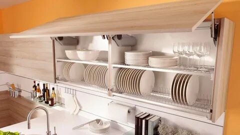 Шкаф для посуды на кухню фото