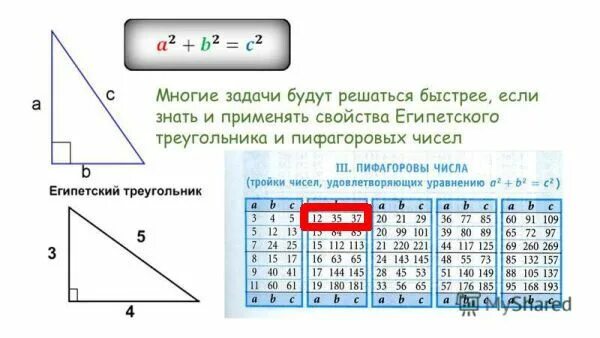 Высота треугольника равна корню из разности квадратов