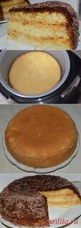 Рецепт нежного бисквита в духовке