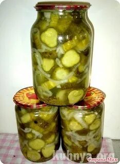 Рецепт маринованных огурцов кусочками