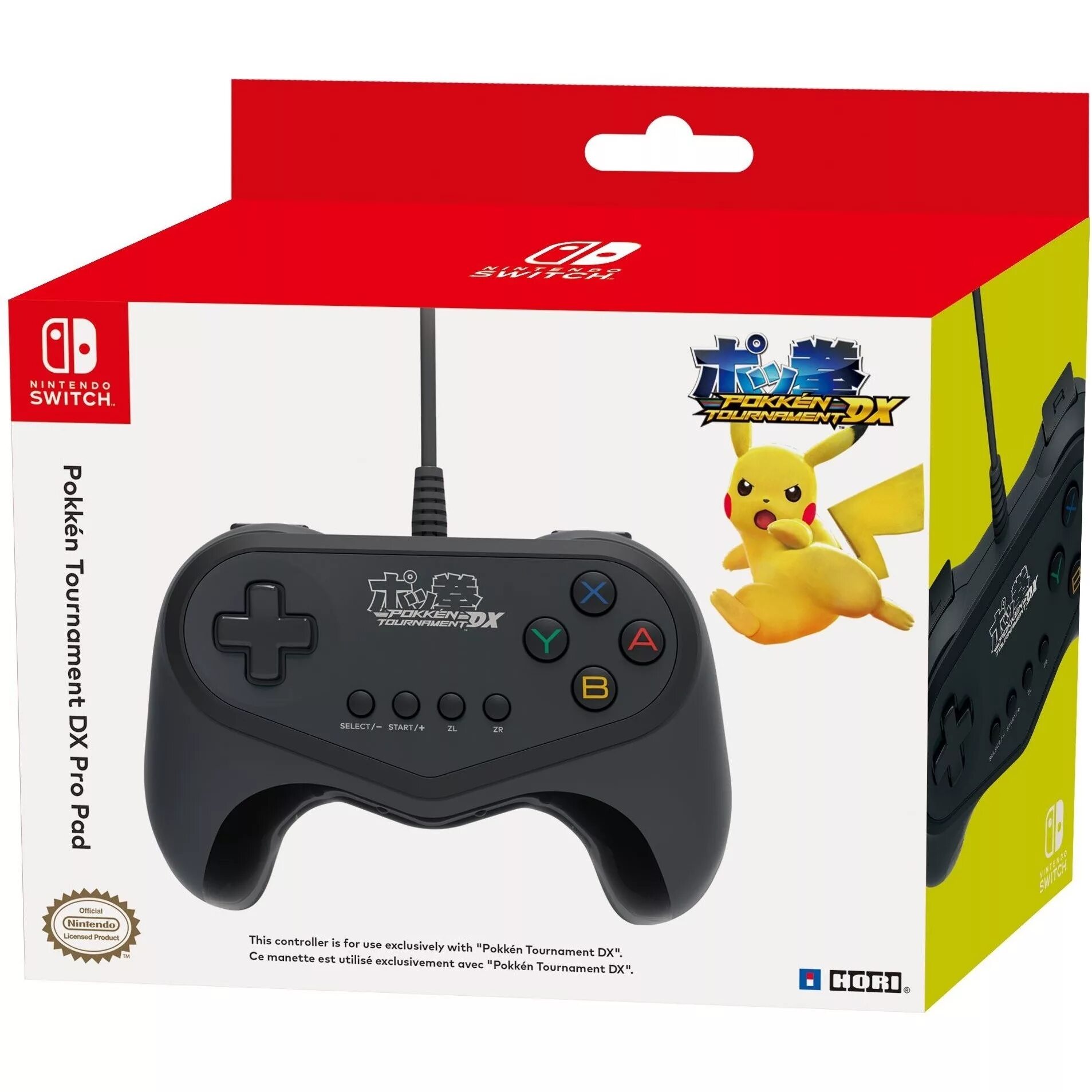 Pokkén Tournament DX. Hori d-Pad. Hori Switch. Pokken Tournament Controller Bundle.