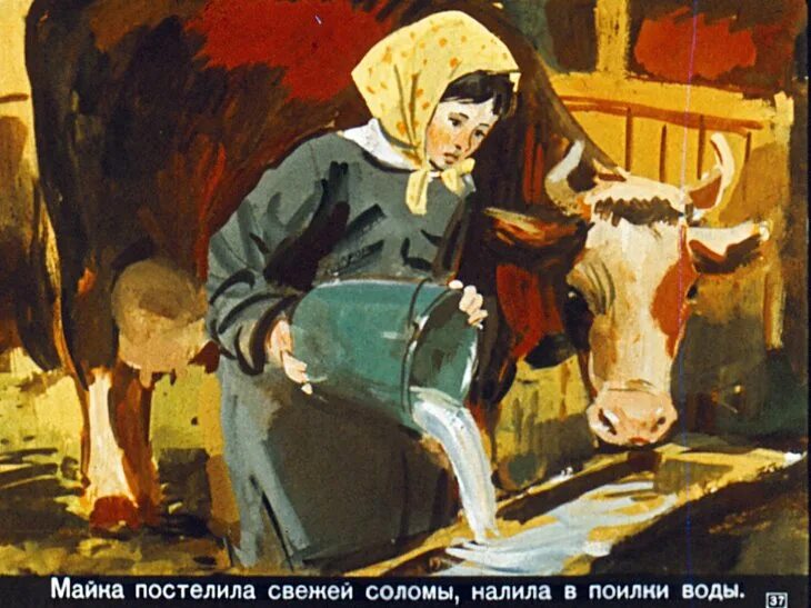 Содержание рассказа корова. Содержание рассказа корова