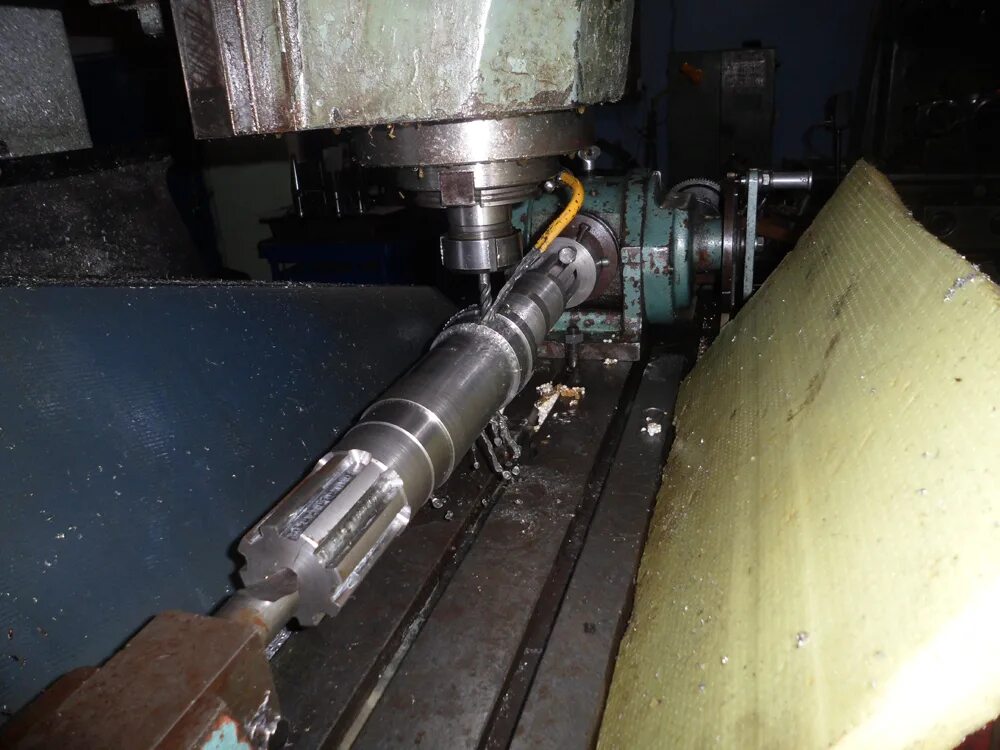 фрезерование шлицев