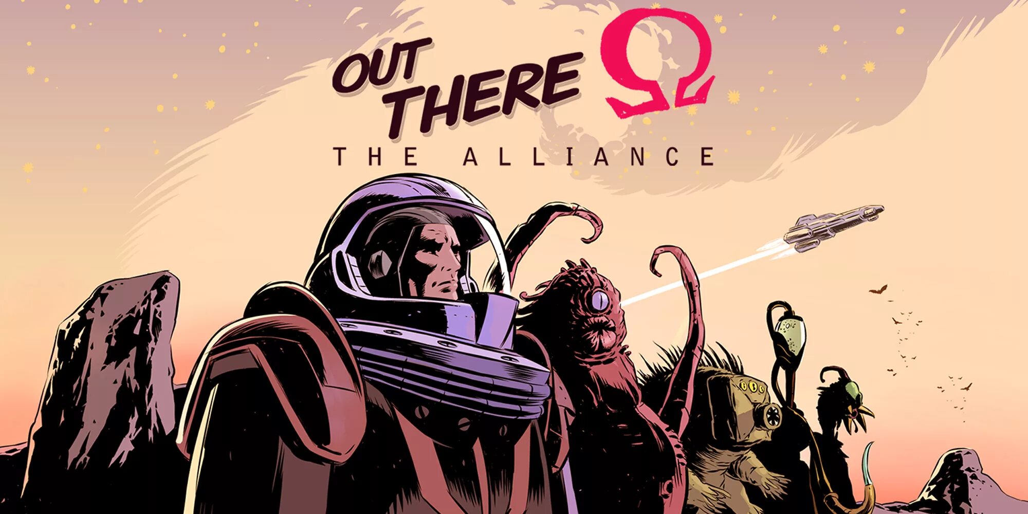 Out there. Out there: ω edition. out there game. out the omega.