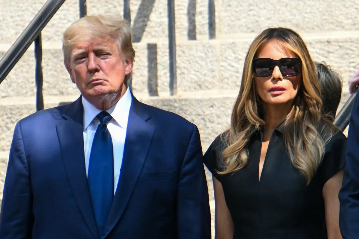 First Lady Melania Trump Claps Back to Ivana Trump's 'First Lady' Comments