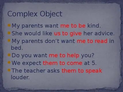 Would object
