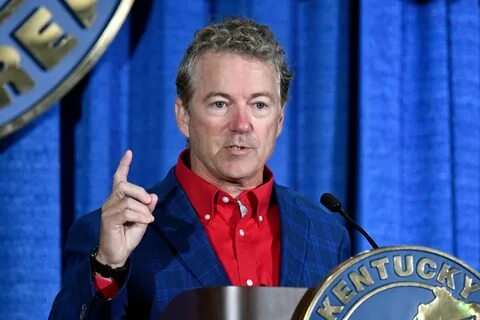 Rand Paul, R-Ky., speaks at the Kentucky Farm Bureau Ham Breakfast at the K...