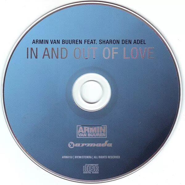 Armin van Buuren Sharon. Армин Ван бюрен in and out of Love. Armin van Buuren Sharon den Adel in and out of Love. In love van buuren feat sharon