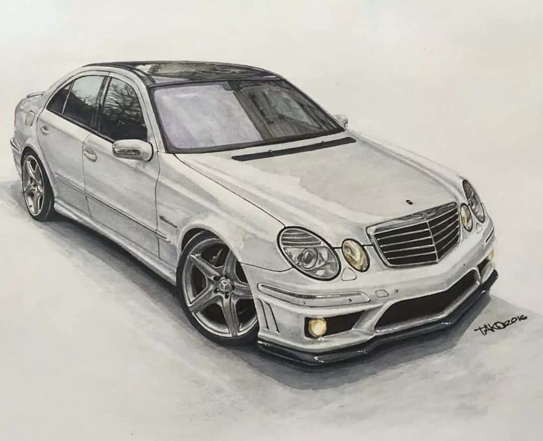 Рисунки w. Мерседес е55 карандаш. Mercedes Benz w210 drawing. Мерседес Бенц w211 нарисовать. Мерседес Бенц w210 нарисовать.