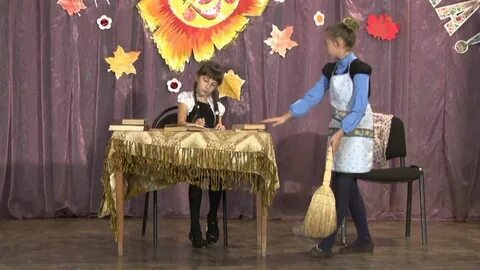 Детская сценка про семью