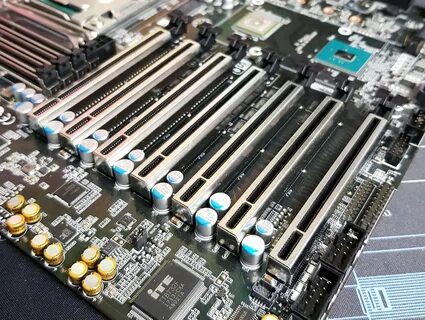 Старый pci слот