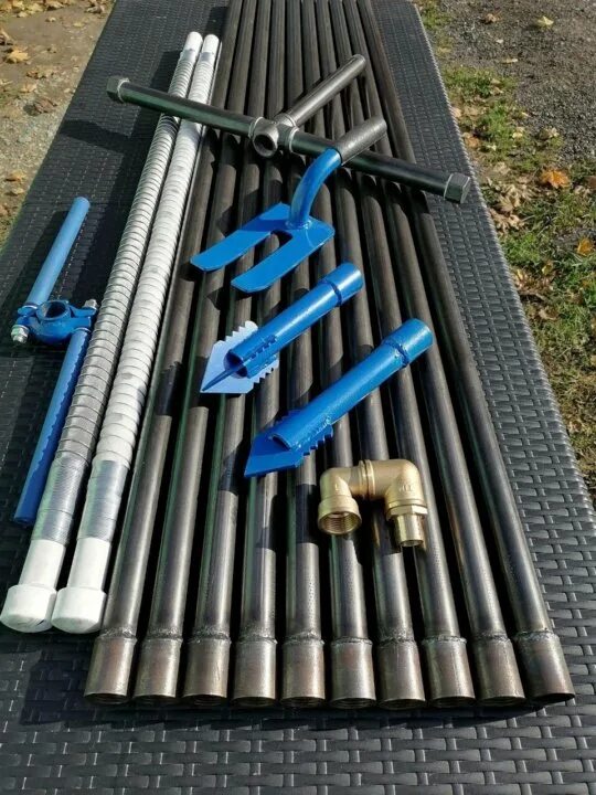 Комплект для бурения абиссинской. Насос для скважины игла абиссинская скважина. Комплект для бурения абиссинской. Насос для абиссинской скважины 10 метров. Бур под 110 трубу для скважины.