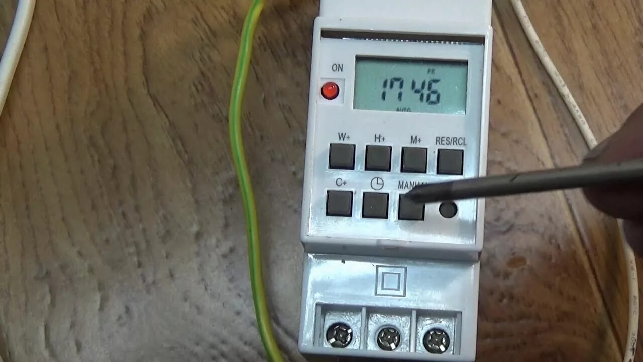 Как выставить время на реле времени Купить реле времени суточное abb at3-r с доставкой по России
