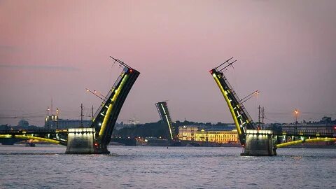 Когда будут разводить мосты