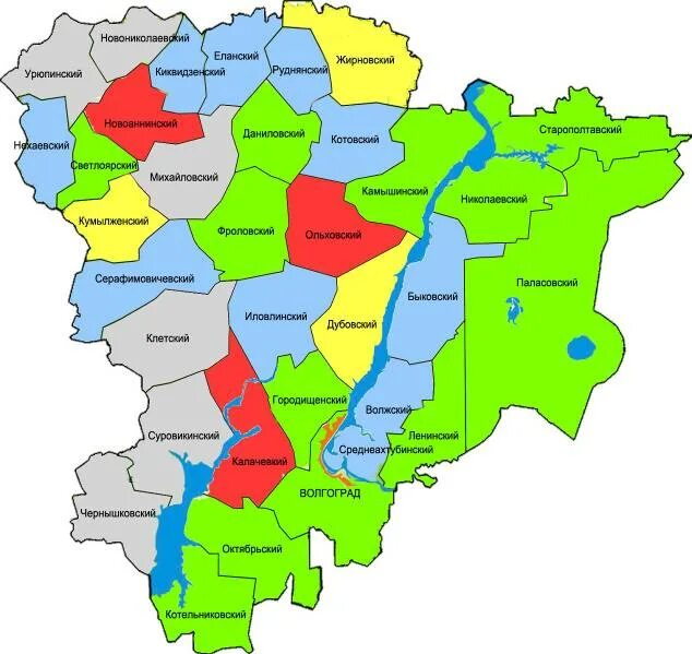 Ленинский муниципальный район волгоградская область. Карта Волгоградской области с районами. Карта Еланского района Волгоградской. Карта Даниловского района Волгоградской области. Карта Старополтавского района Волгоградской области.