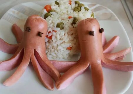 Сосиски осьминожки