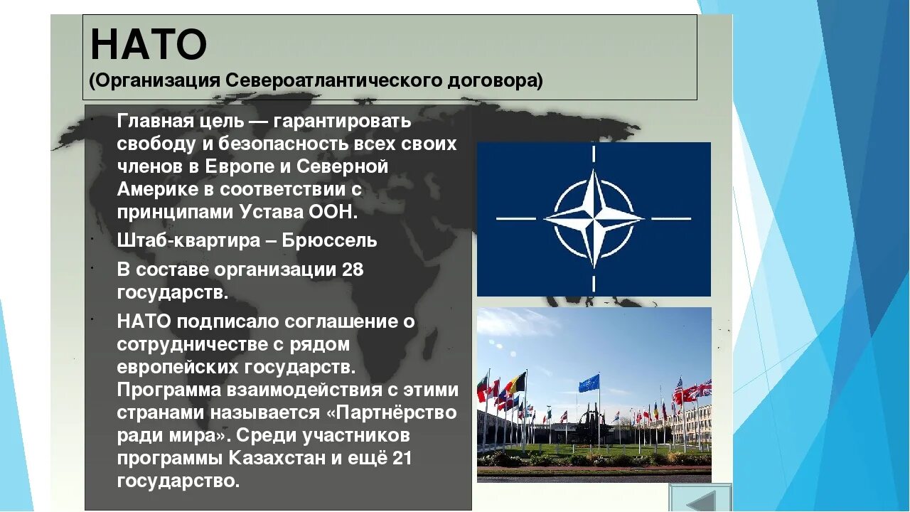 Что говорит нато о россии. Организация НАТО. Североатлантический блок НАТО. Международные организации НАТО. Создание НАТО.