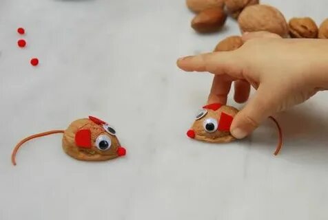 Пластилин и скорлупа поделки