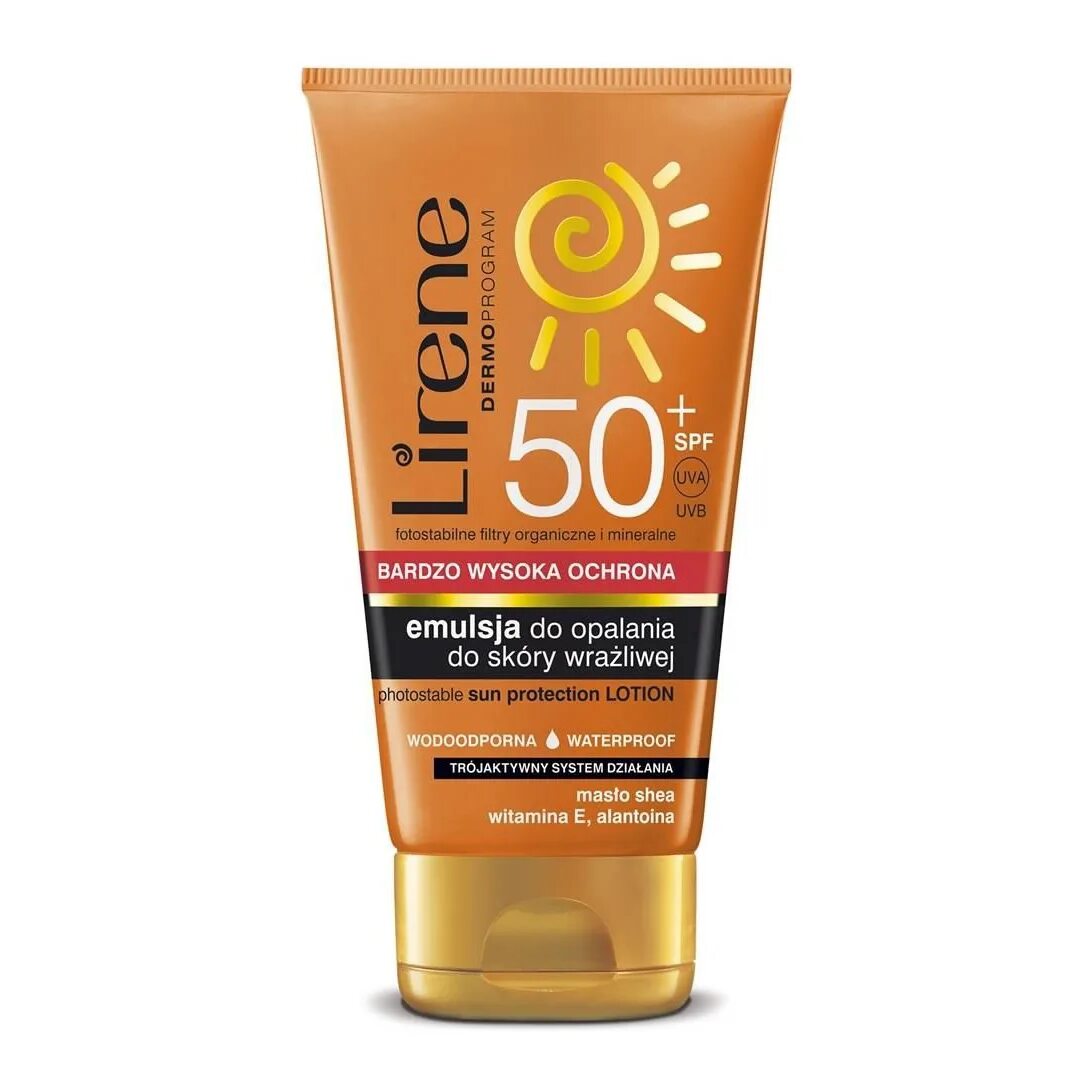 Uva uvb spf 50. Lirene солнцезащитный крем 30. Lirene SPF 50. Lirene солнцезащитный лосьон 50. Эмульсия 50 SPF.