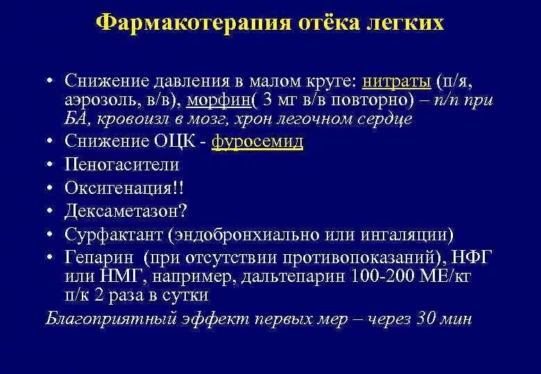 Купирование легких. Принципы лекарственной терапии отека легких. Принципы терапии отека легких фармакология. Сформулируйте принципы фармакотерапии отека легких. Препарат для купирования отека легких.