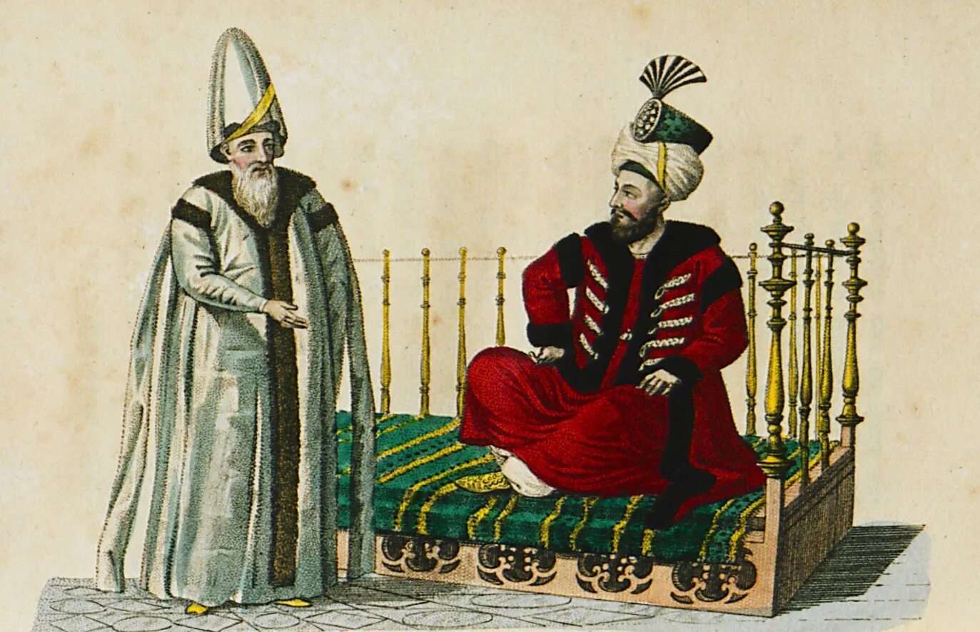 Вопрос двум стражникам. Визири Османской империи. Великий Везир в Османской империи.